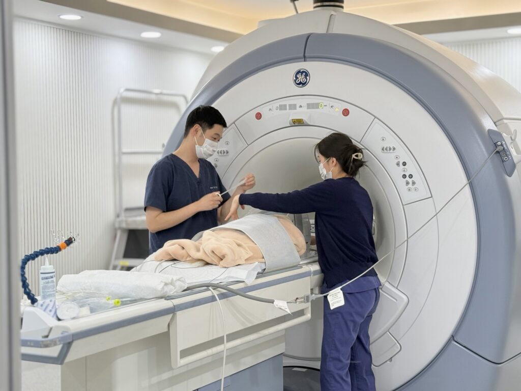 공감동물메디컬센터 MRI 검사 장면 광주 동물병원